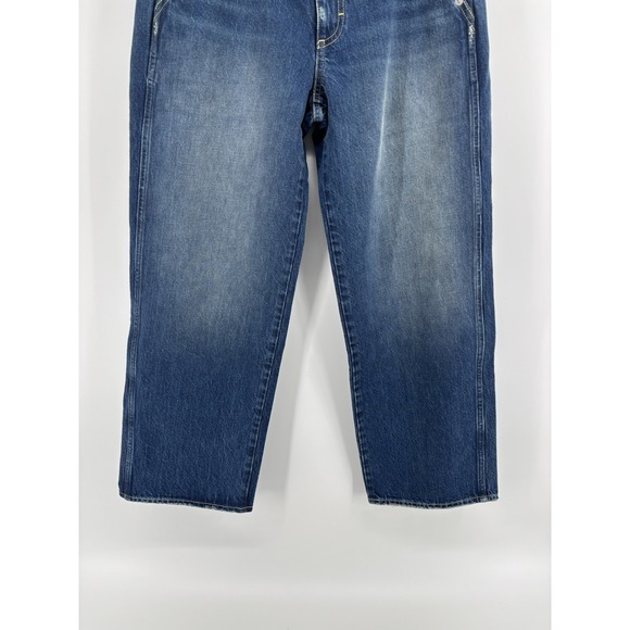 NWOT AMO Jocelyn Trouser Jeans Sz 27 (Meas 29) Wide Straight Leg MSRP $322 - Picture 5 of 16